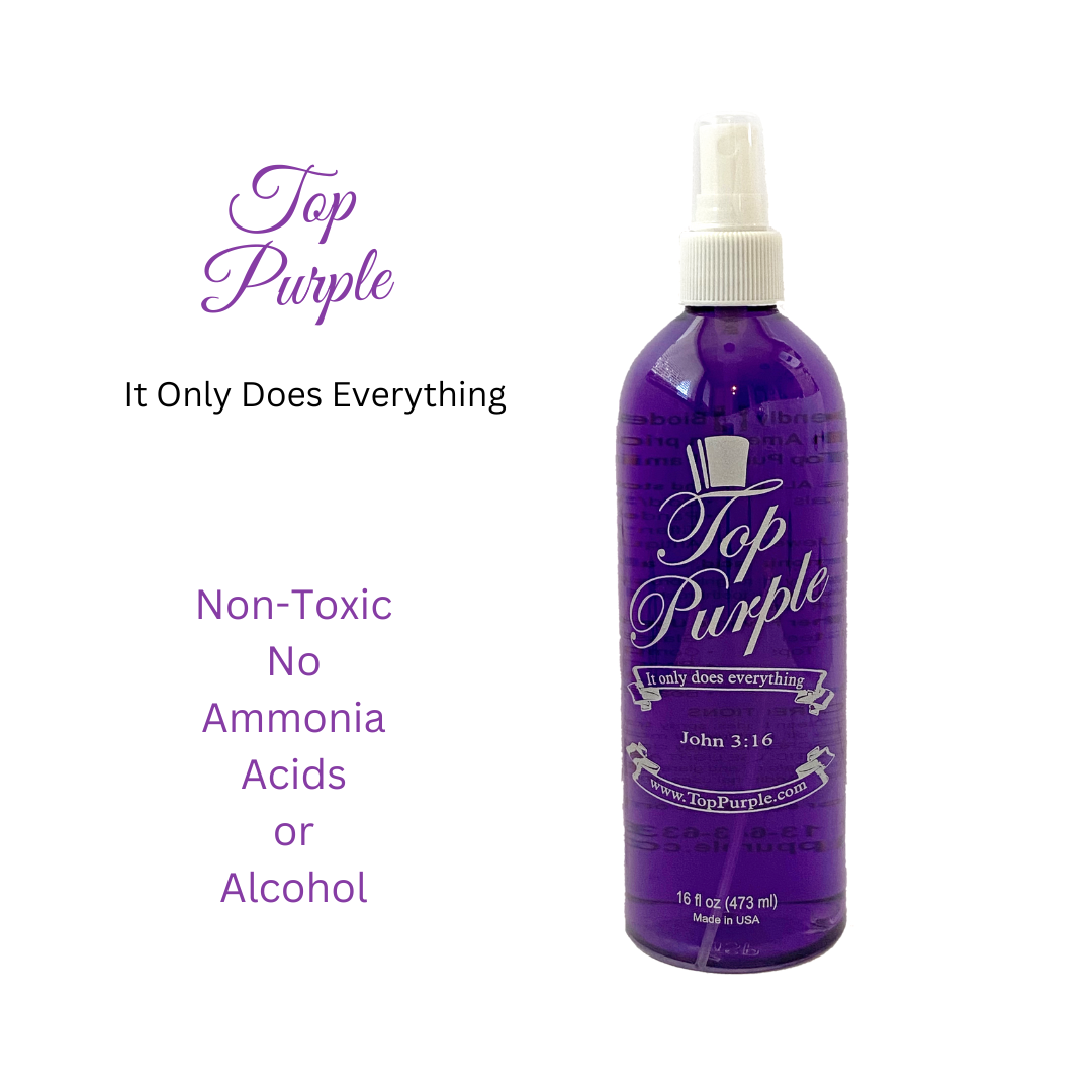Top Purple - Jewelry Cleaner and More - 16 oz. Bottle